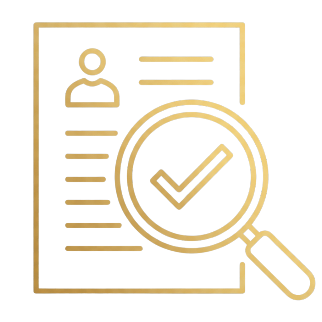 Talent screening icon